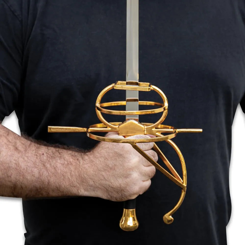 Goldflare Dueling Rapier Sword