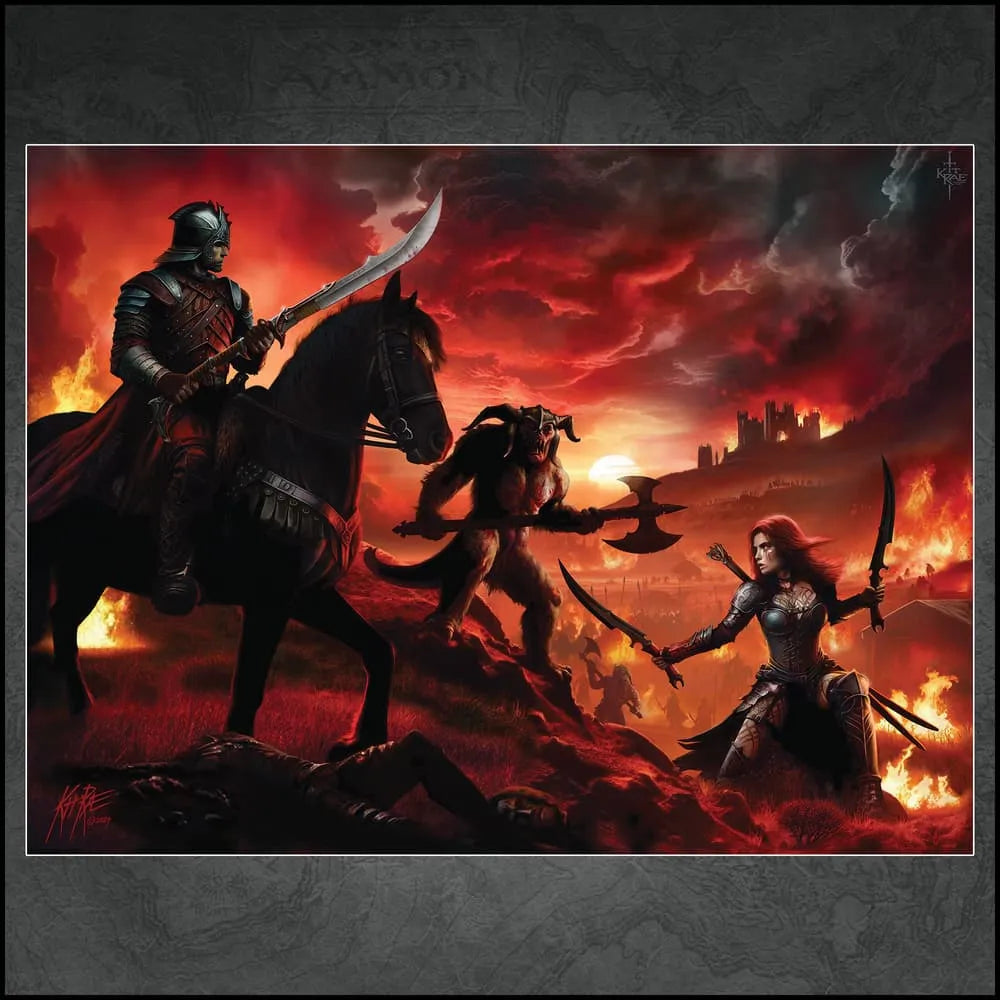 Kit Rae Savathos Mithrodin Gold War Sword