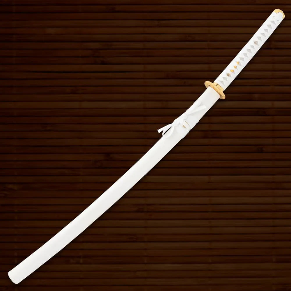 Kojiro Emperor’s Oath Katana | White Scabbard included