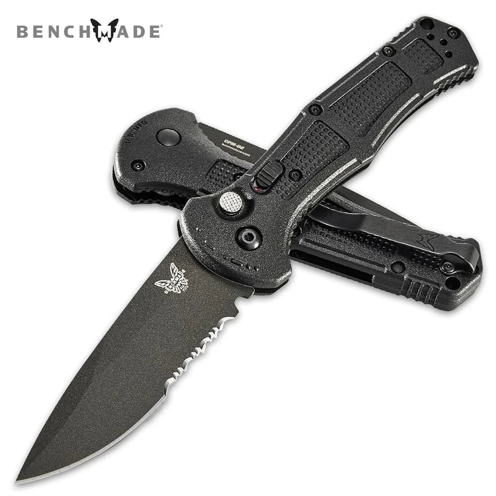 Benchmade Claymore pocket knife open view