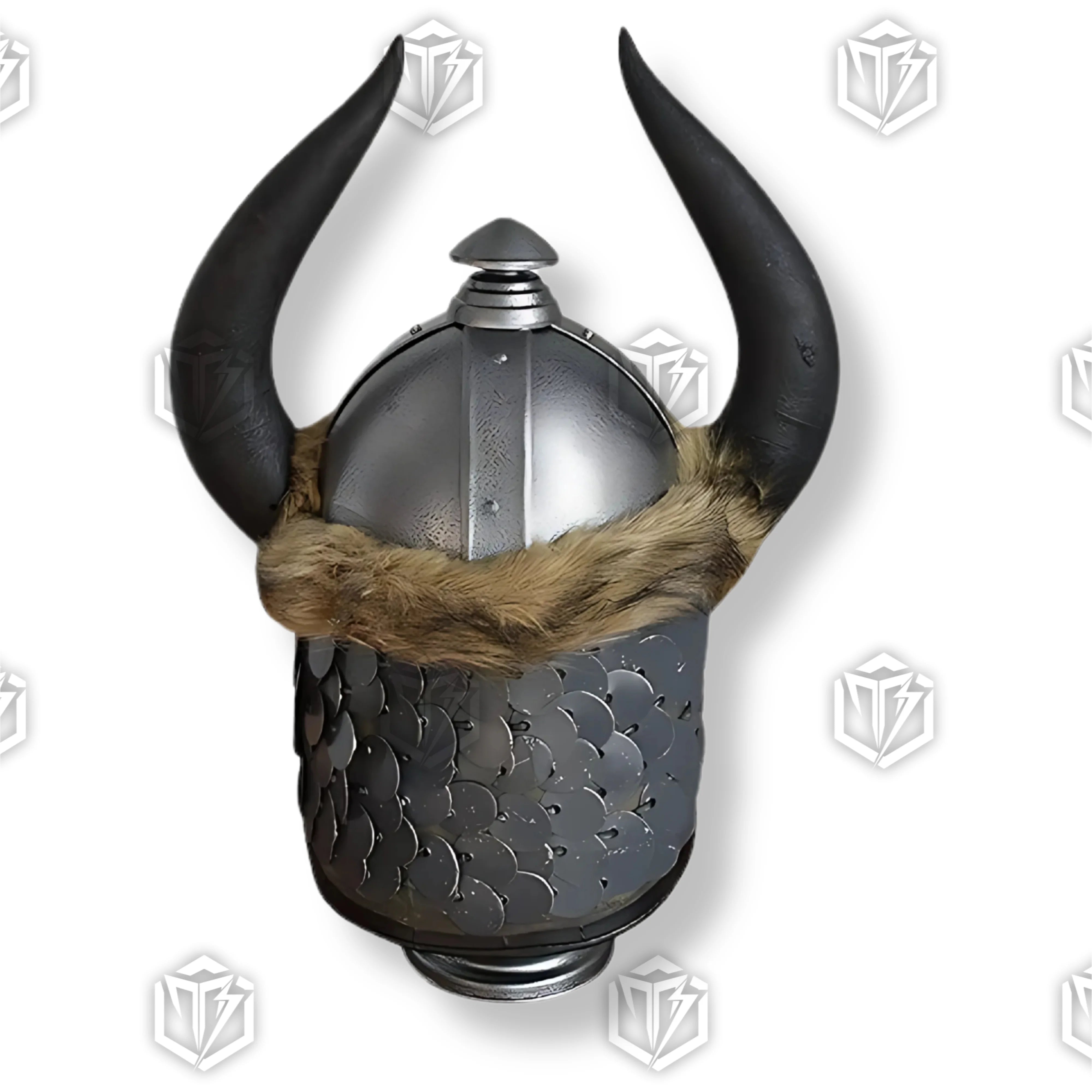 Premium Conan the Barbarian Helmet Movie Replica with horned design.