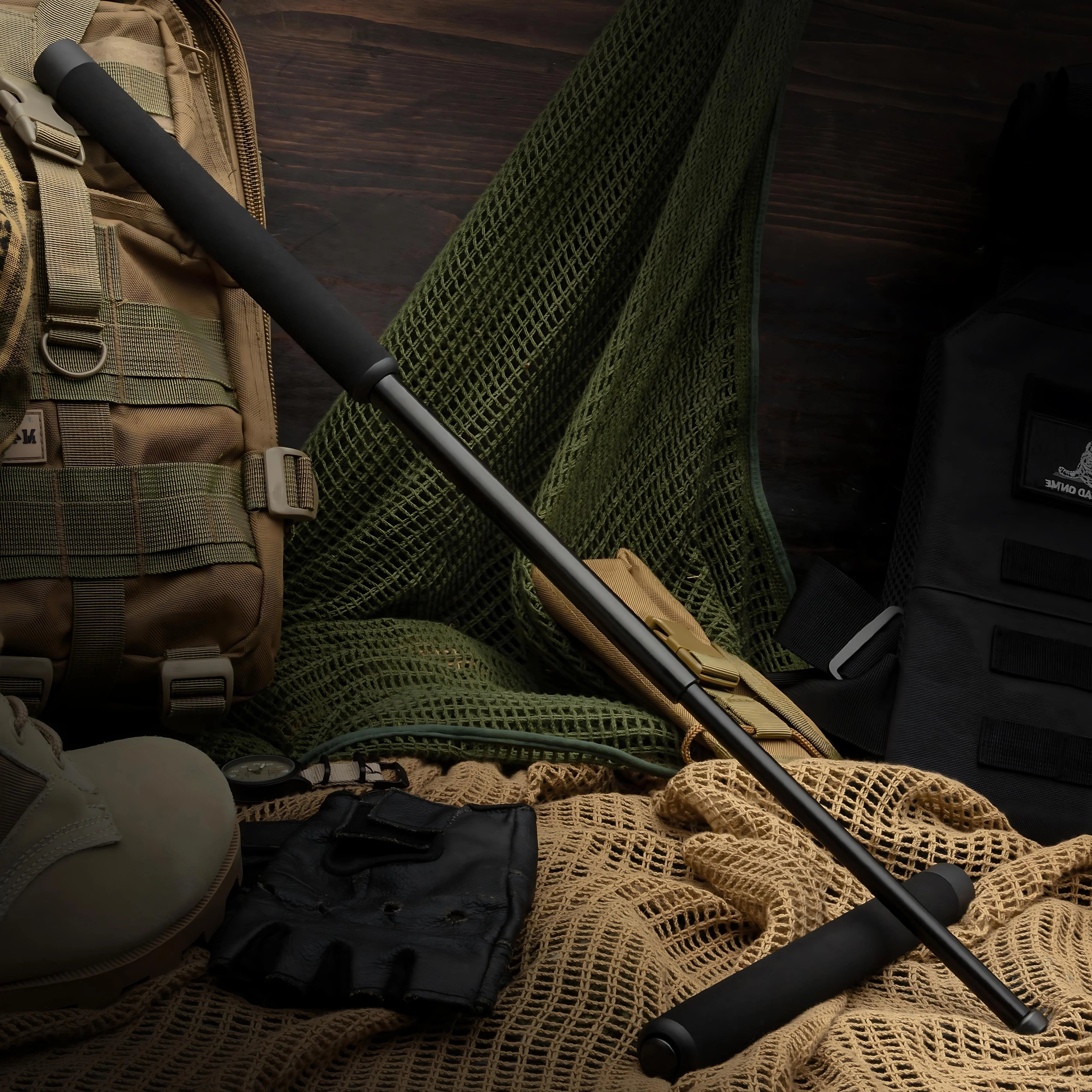 Premium Expandable Baton Law Enforcement 26 Inch with steel tube.