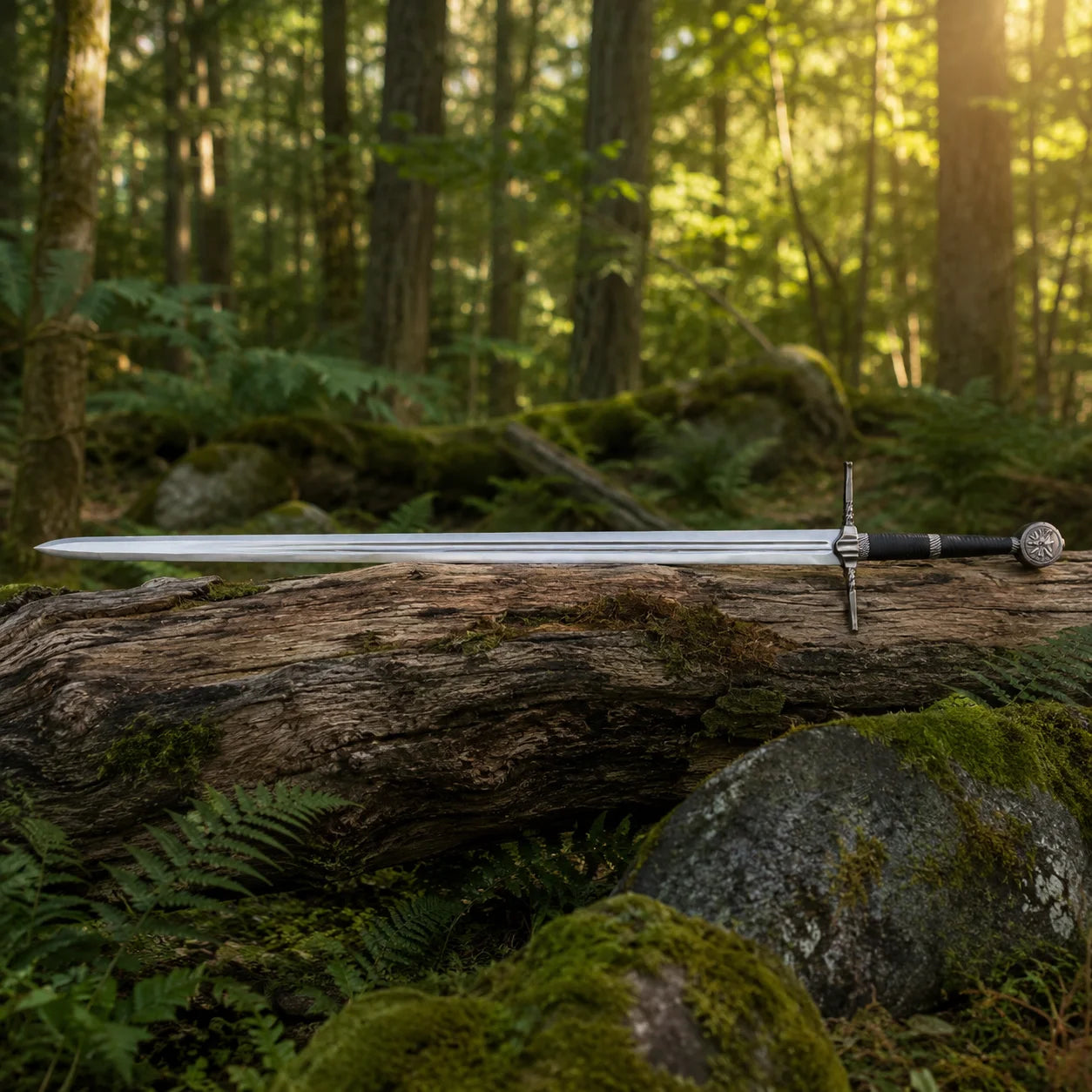Witcher 3 Wild Hunt display collectible inspired by Geralt