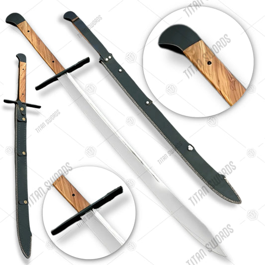 Premium Grosse Messer Man at Arms Sword Replica with runic engravings.