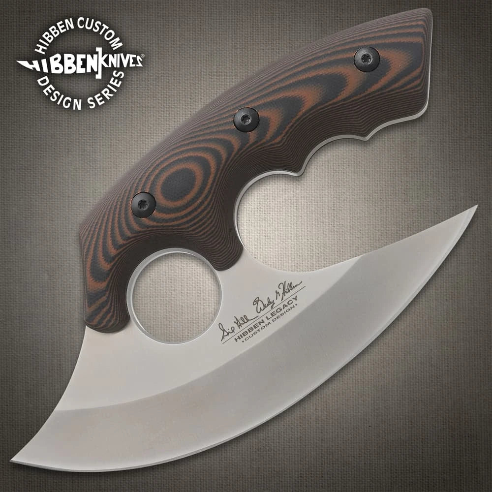 Genuine leather sheath Hibben Legacy Ulu carry