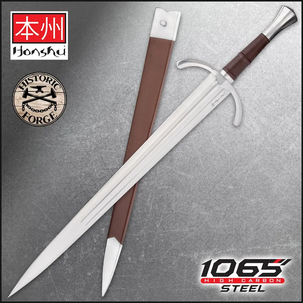 Honshu Single-Hand Broadsword Historic Forge Edition medieval display design