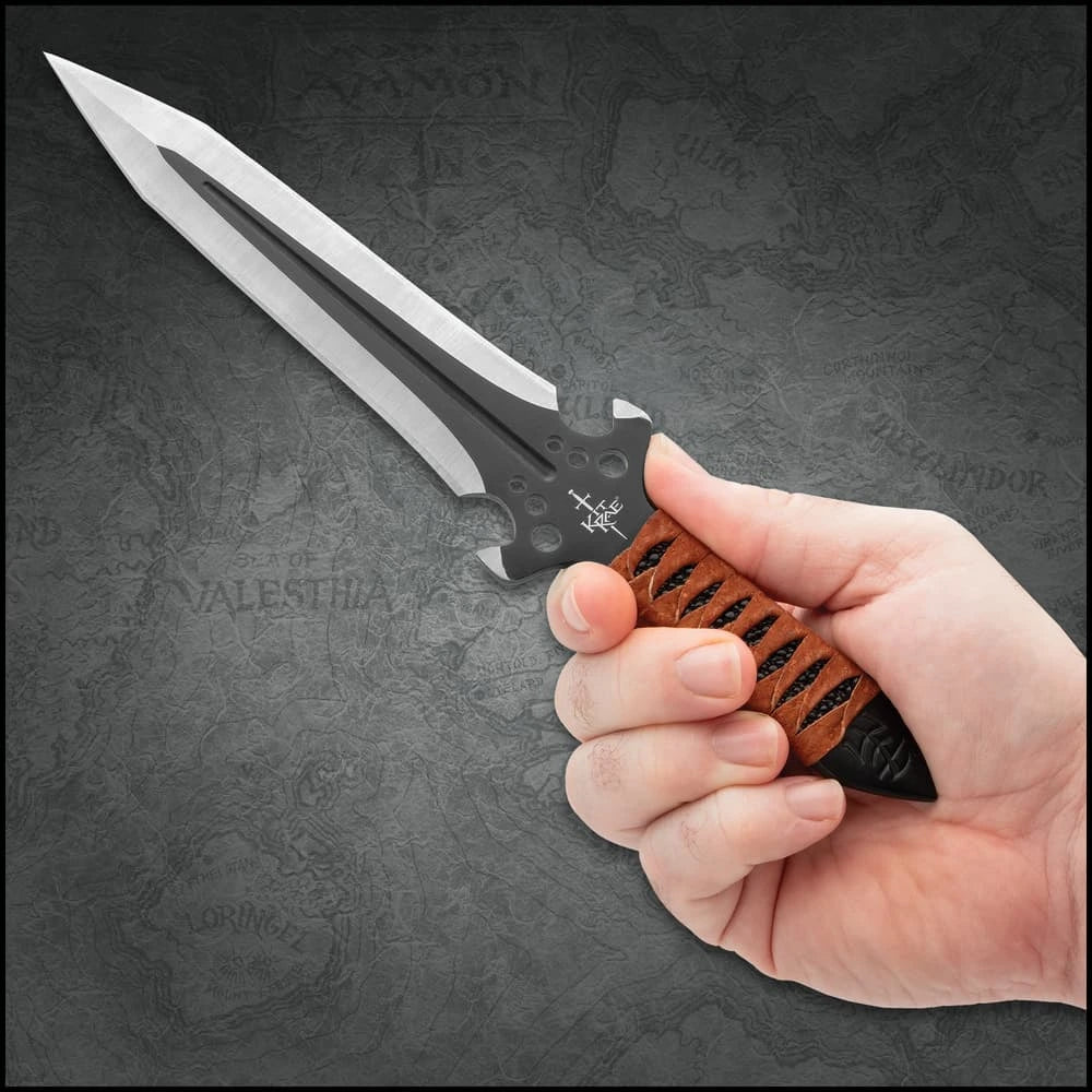 Kit Rae HellHawk throwing knife set for outdoor target practive and collectors