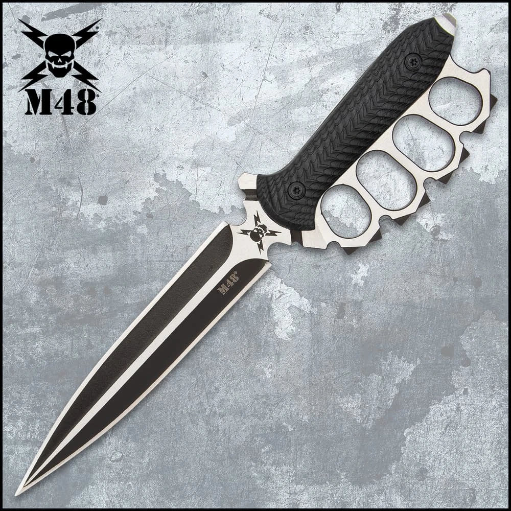 M48 Liberator trench knife complete with sheath