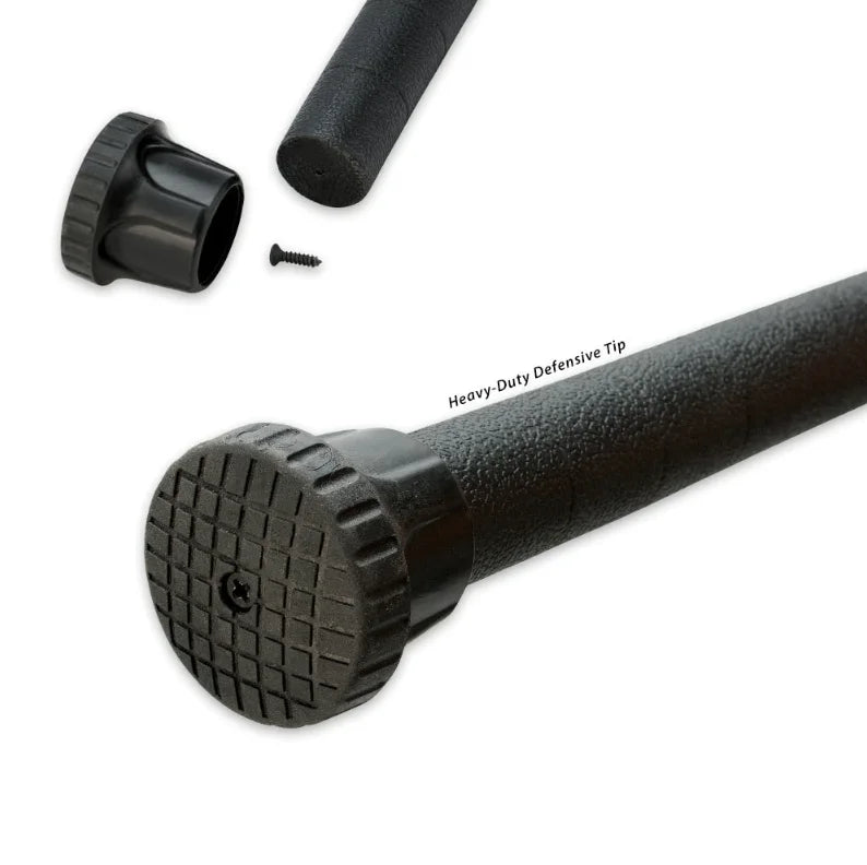 Premium Night Watchman Adjustable Self-Defense Cane with nylon shaft.