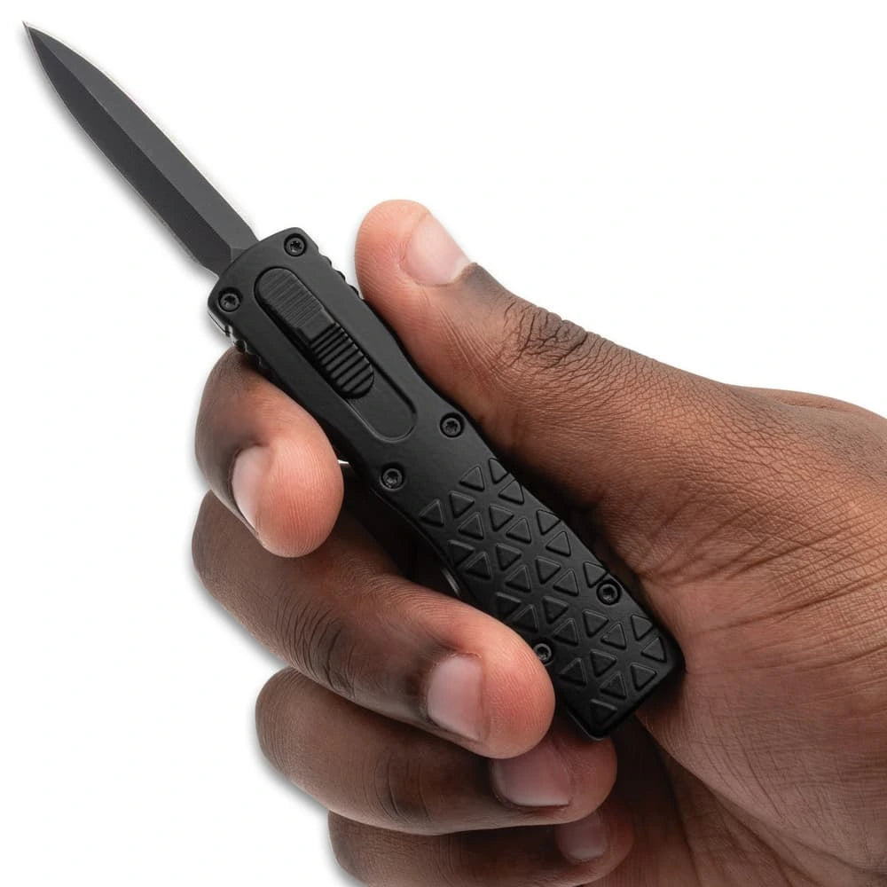 ShadowMaster mini OTF knife handle color options detail