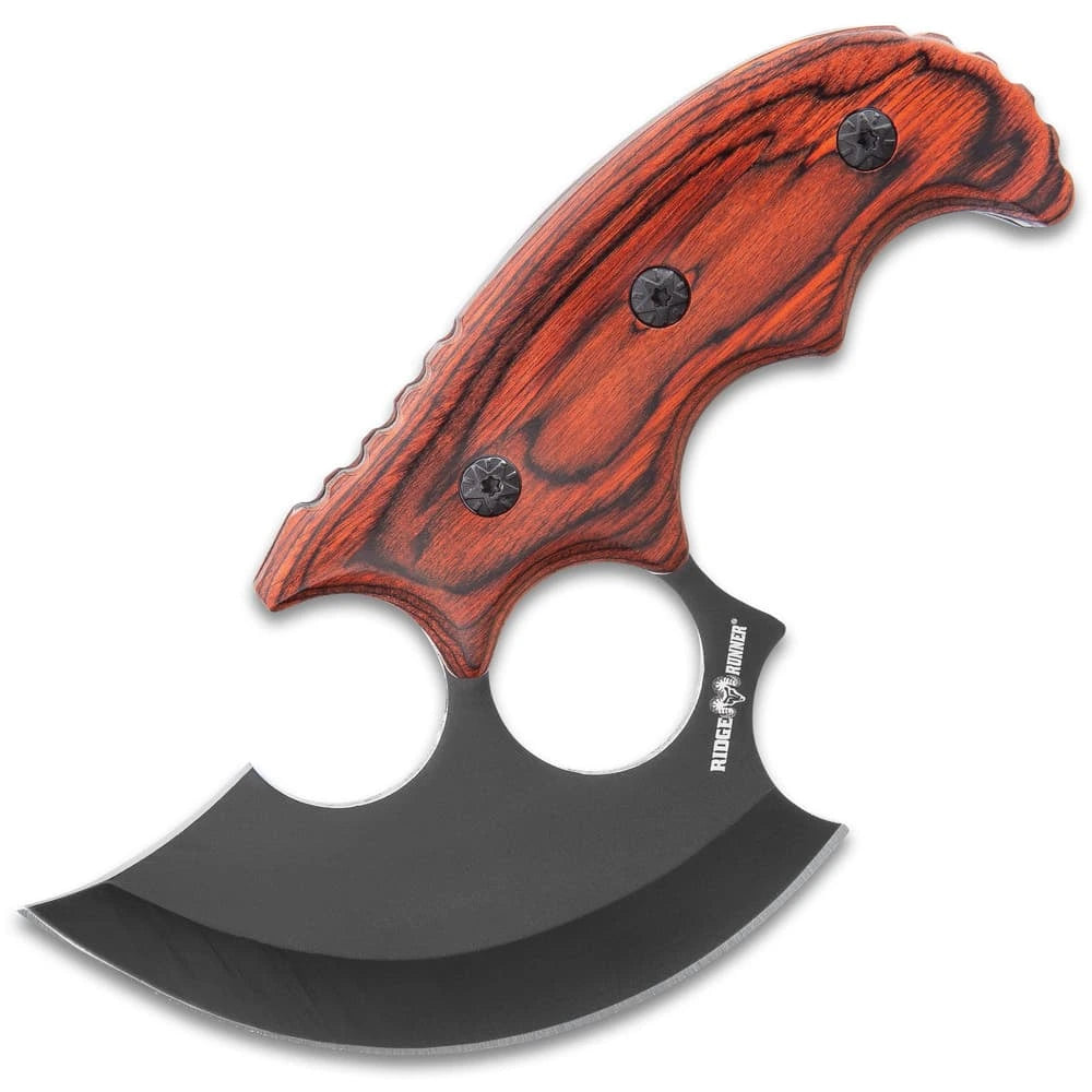 Ridge Runner modified ulu knife full with sheath