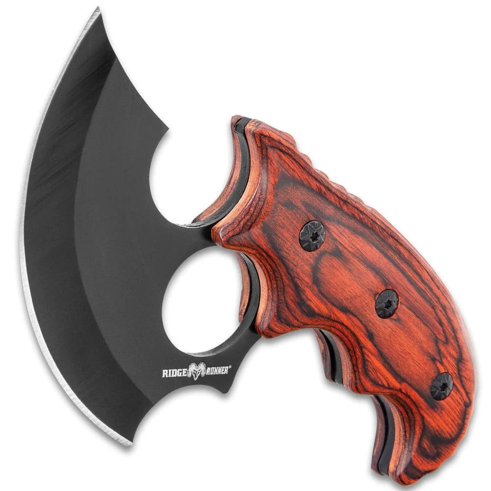 Ridge Runner modified ulu knife full with sheath
