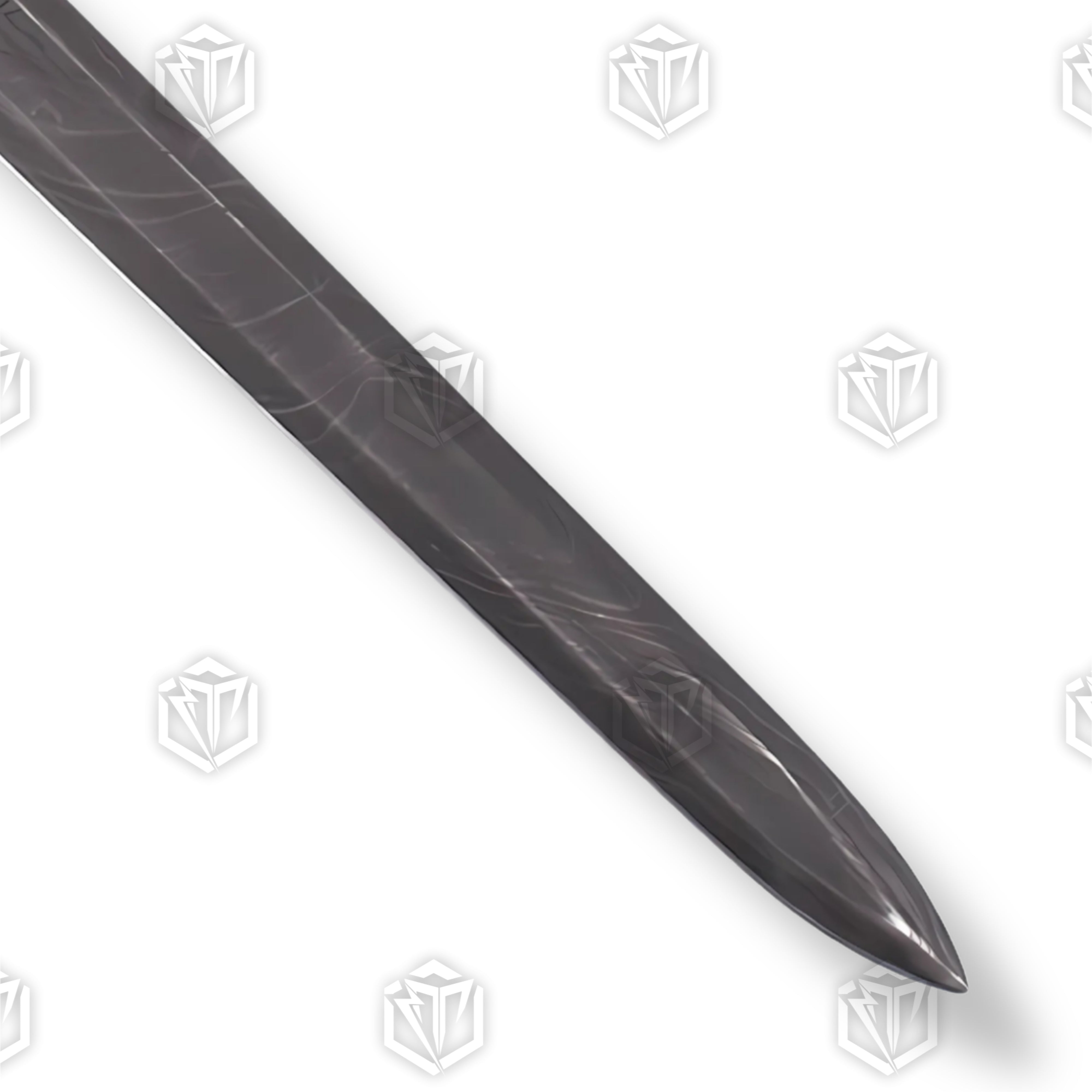Premium Saint George Ascalon Dragon Slayer Sword Replica with Damascus steel.