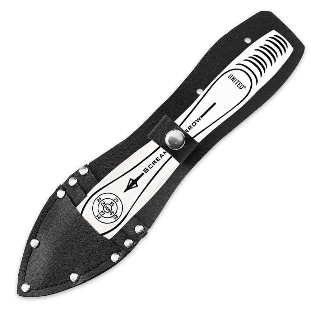 Screaming Arrow triple throwing knife set for outdoor target practive
