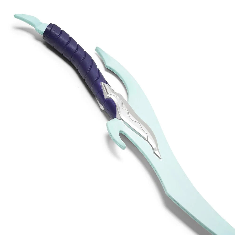 27.75-inch Baruka dagger Solo Leveling foam replica posed