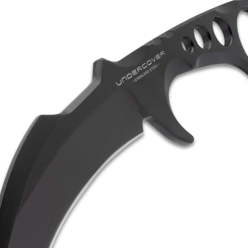 Undercover CIA Stinger III Karambit full view