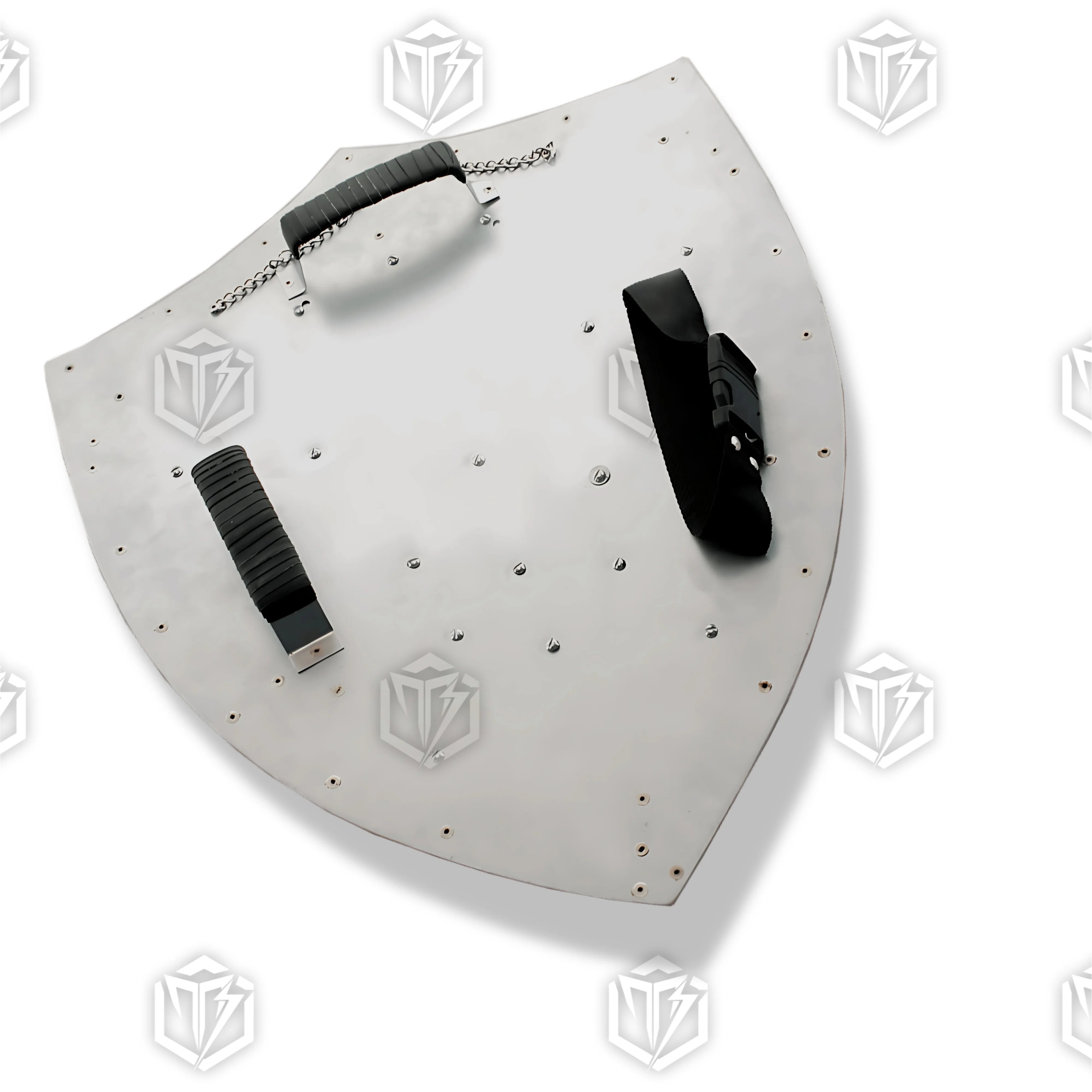 Premium Zelda Link Hylian Shield Triforce Replica with enamel paint.
