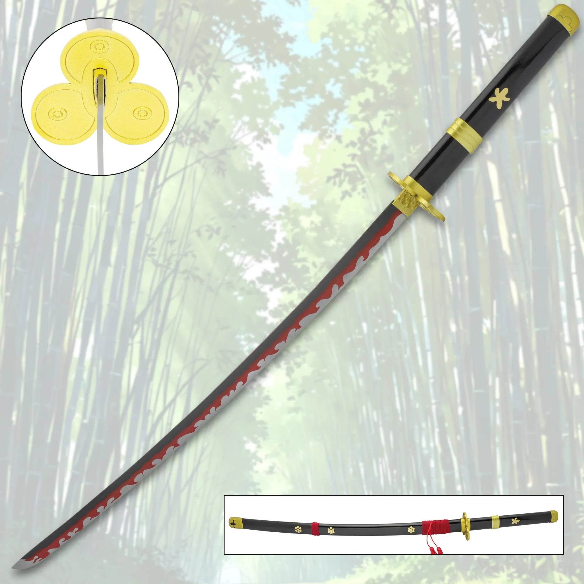 Roronoa Zoro's Black Enma Katana Replica