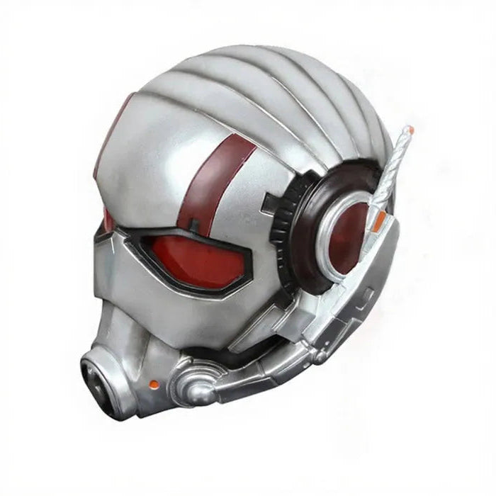 Ant-Man helmet premium resin replica Marvel full view with visor and metallic finish