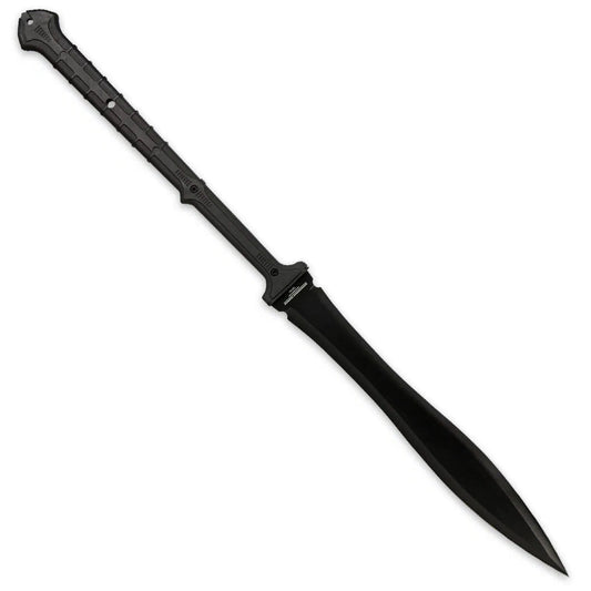 Combat Commander Thai Gladius sword – 76.2cm carbon steel Roman-style replica with 50.8cm sharpened blade, TPR rubber grip & brass guard | Modern gladius for reenactment, cosplay & collectors