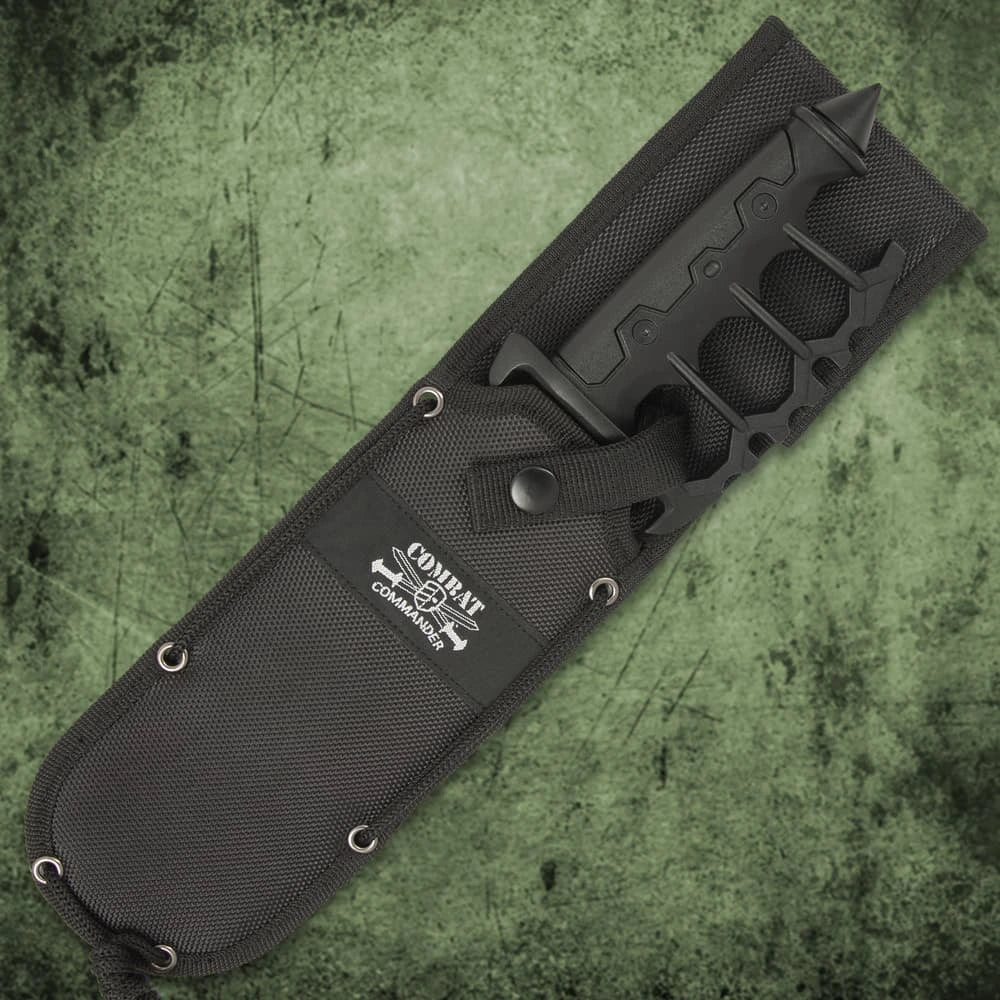 Combat Commander trench cleaver knife full with sheath