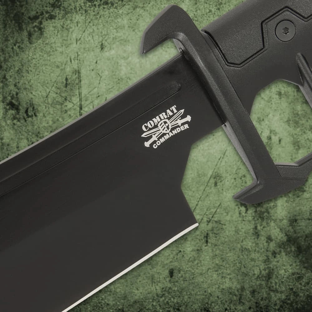 Combat Commander trench cleaver knife full with sheath