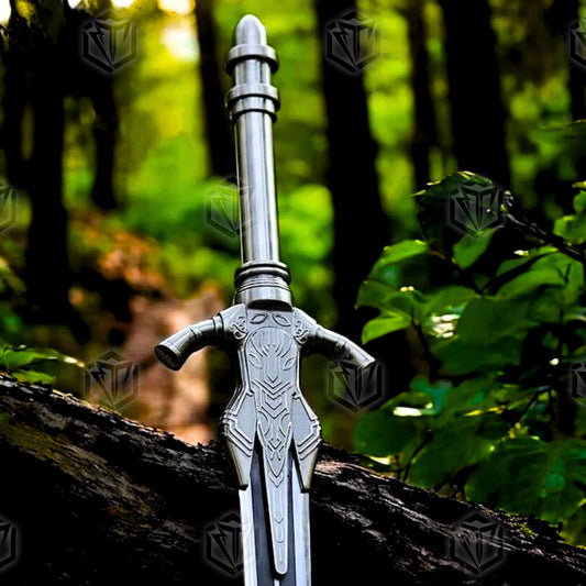 Premium Dark Souls Artorias Greatsword Replica with abyssal engravings.