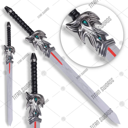 Premium Demacia Sword Replica League of Legends with stainless steel
blade. 
