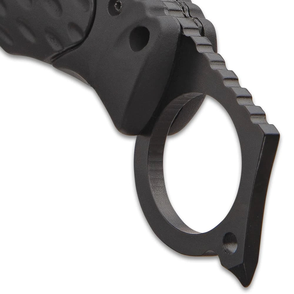 Ridge Runner Field Shadow Karambit knife open view