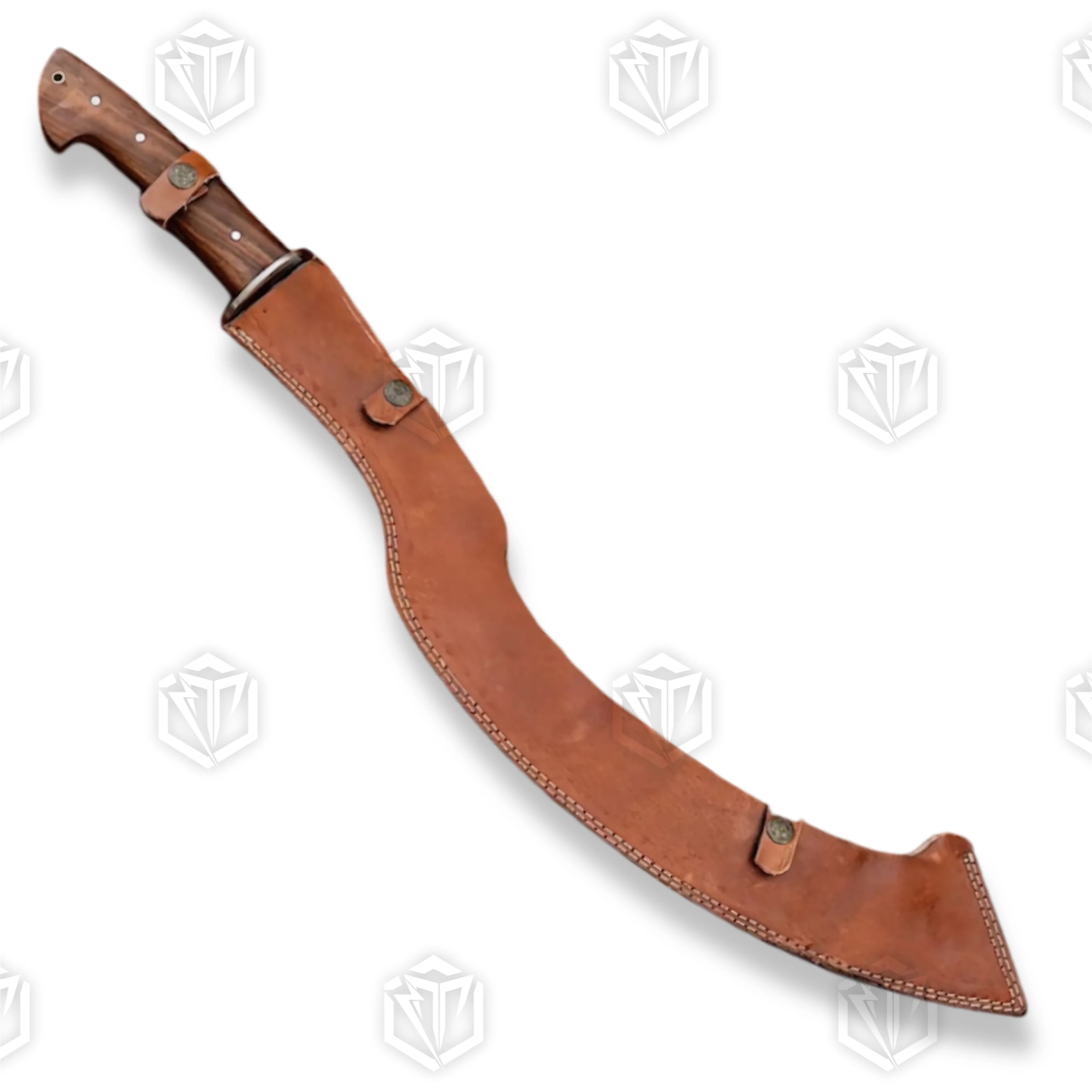 Premium Heirloom Egyptian Khopesh Sword Replica with hieroglyphic engravings.