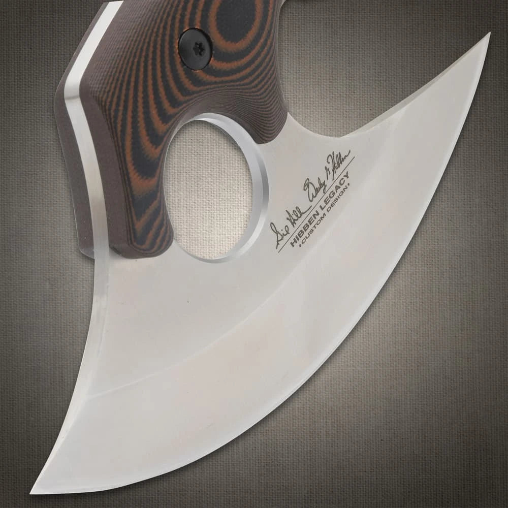 Genuine leather sheath Hibben Legacy Ulu carry