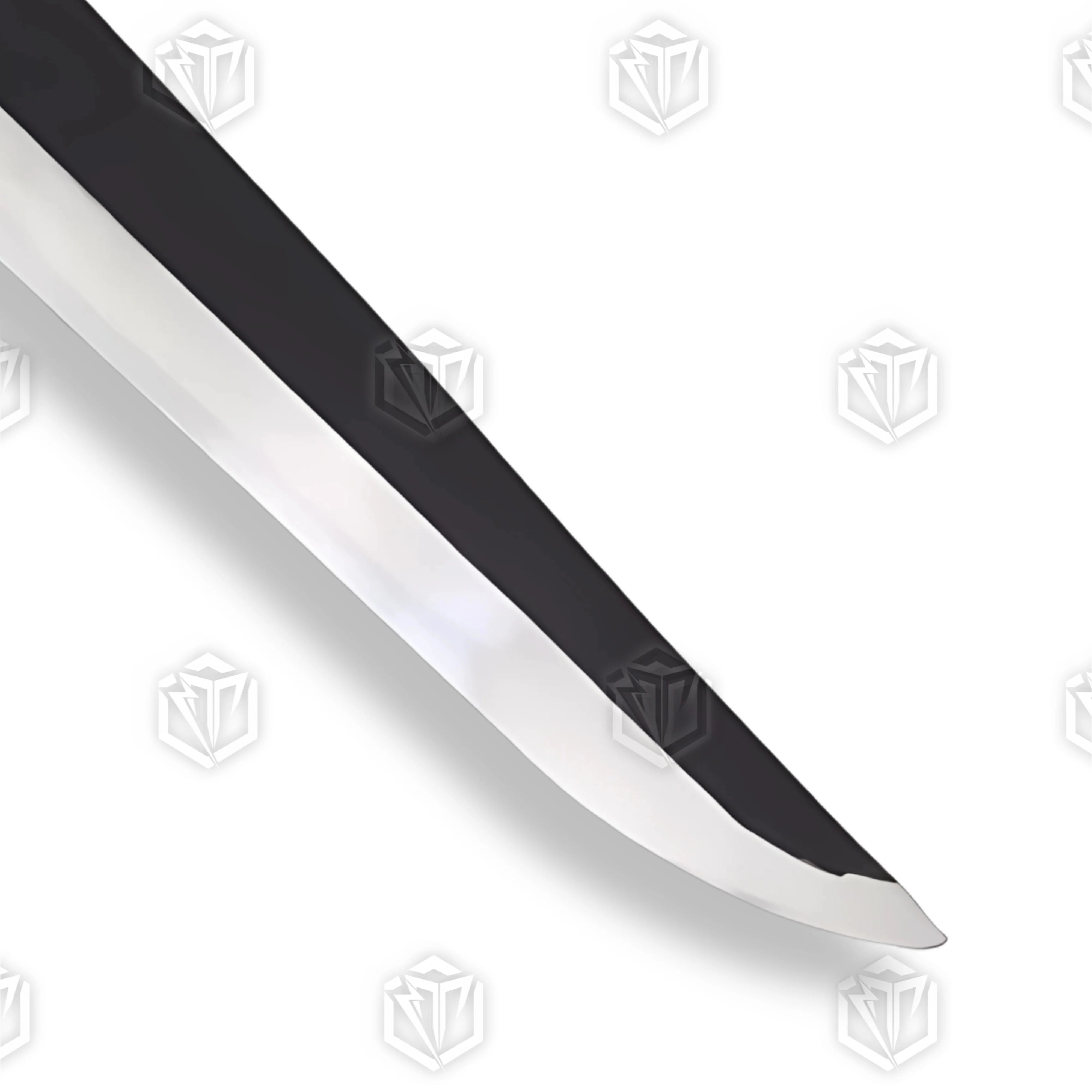 Premium Ichigo Kurosaki Zangetsu Shikai Sword Replica with two-tone blade.