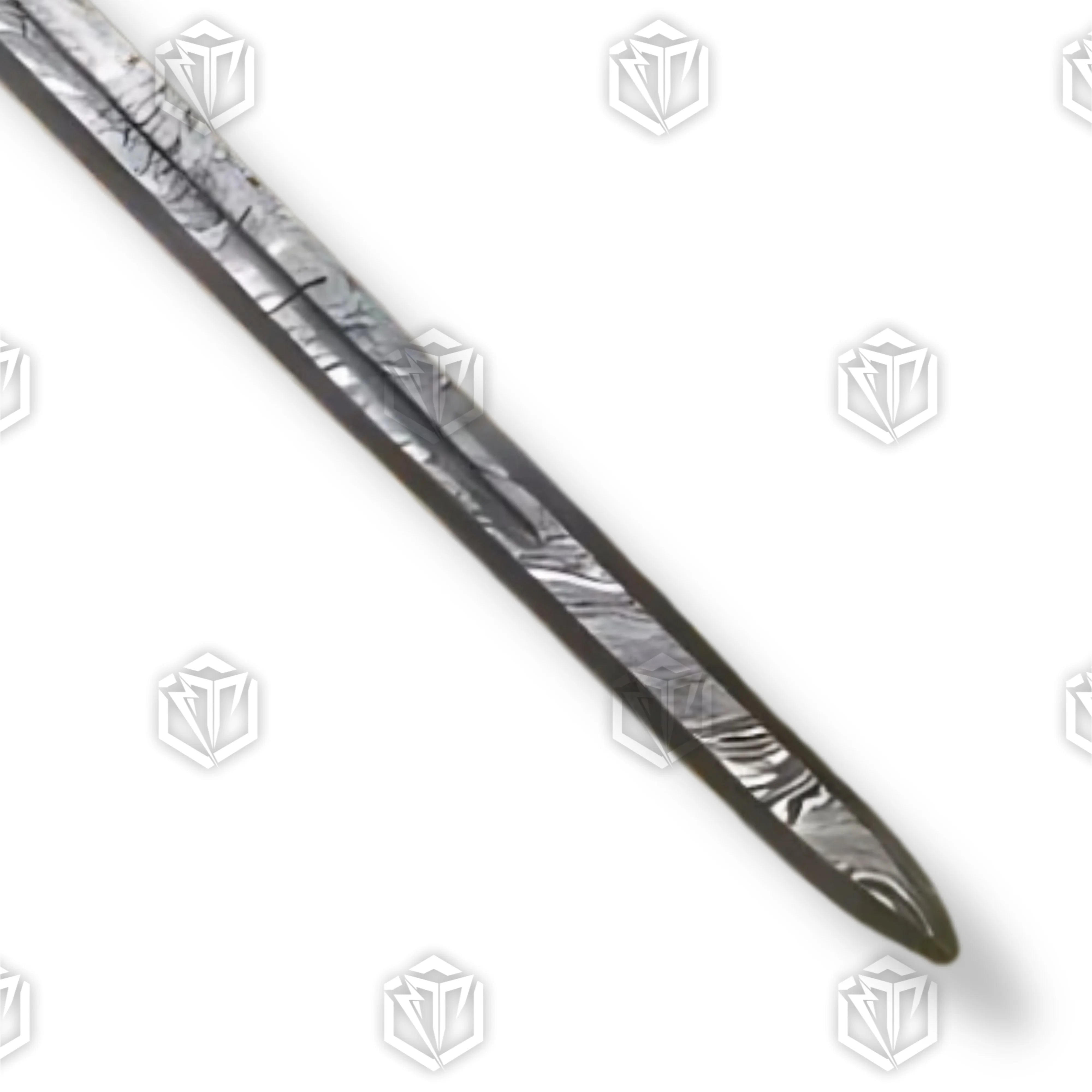 Premium King Solomon Star of David Sword Replica with Damascus steel.