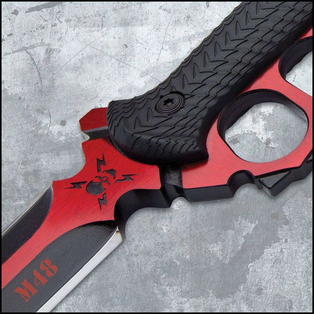 M48 Cardinal Sin Liberator trench knife complete with sheath