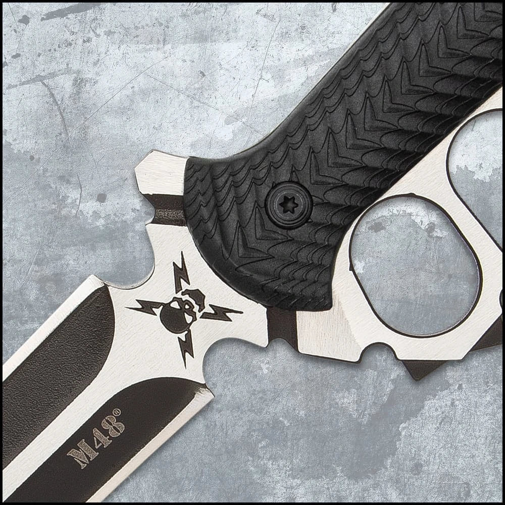 M48 Liberator trench knife complete with sheath