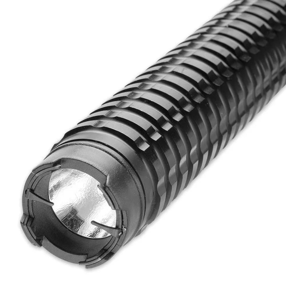 Premium Night Watchman 5-Million Volt Stun Gun Flashlight Baton with LED flashlight.