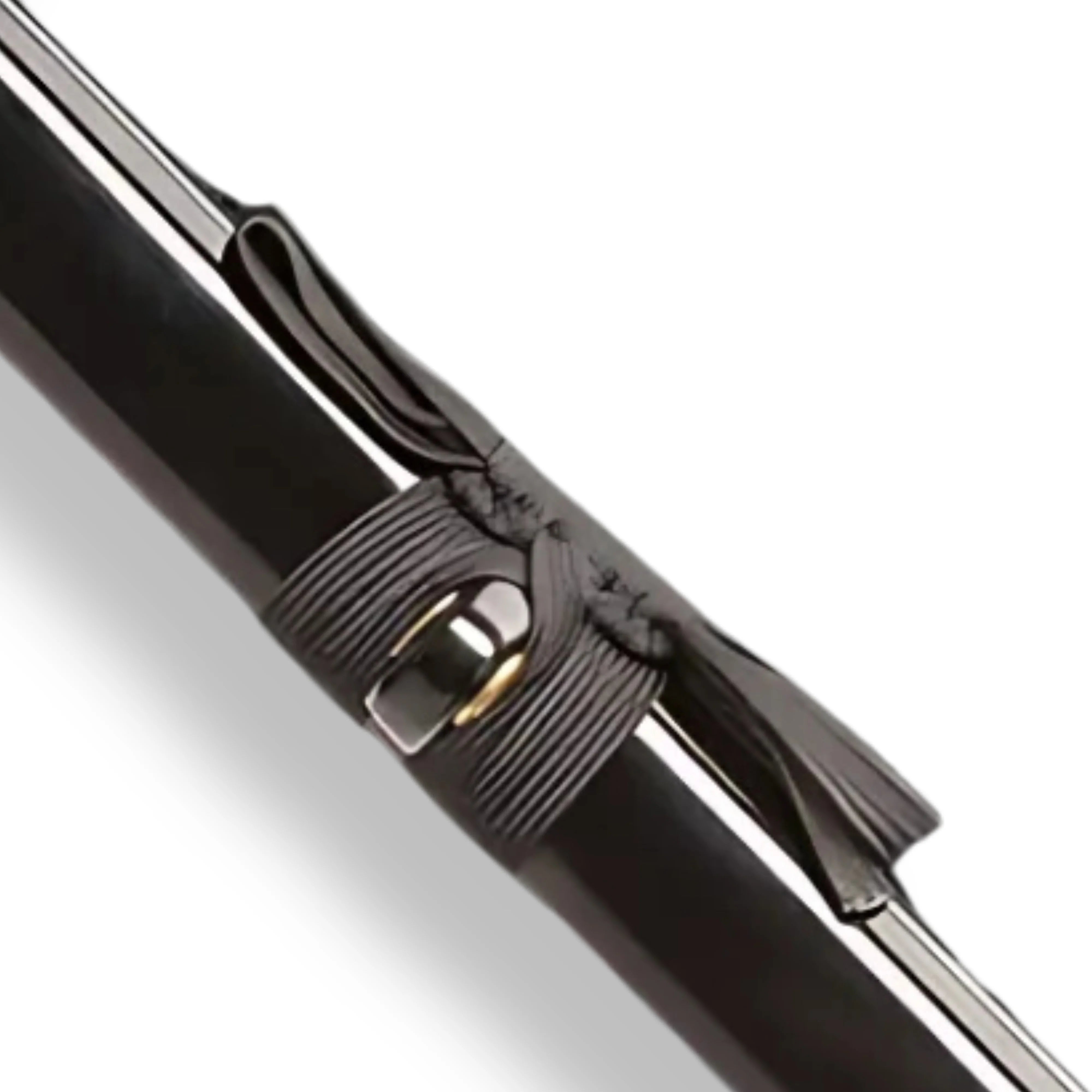 Premium Shinwa Black Knight Katana Damascus Sword with Damascus steel.