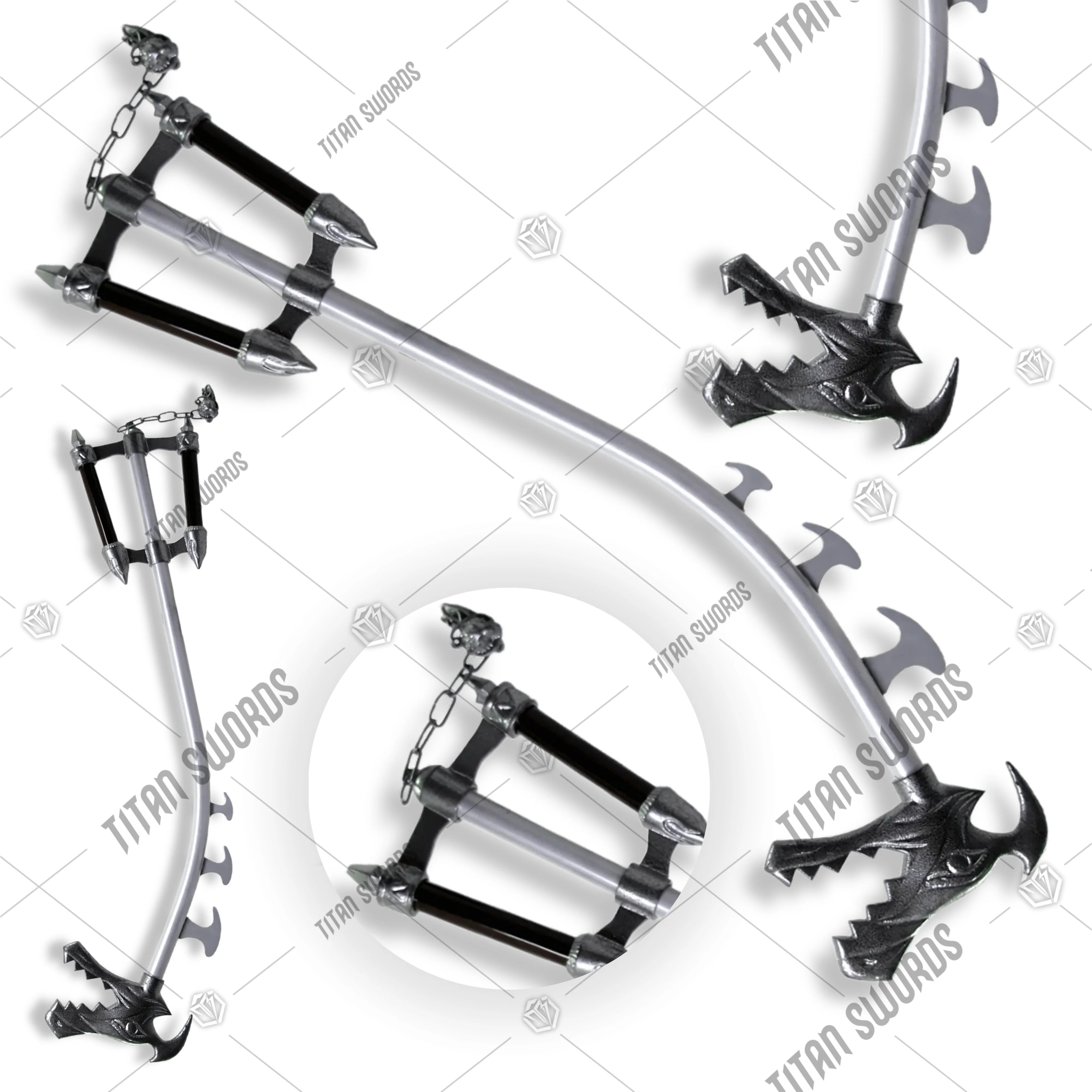 Premium Sora Fatal Crest Dragon Keyblade Replica Kingdom Hearts with stainless steel blade.