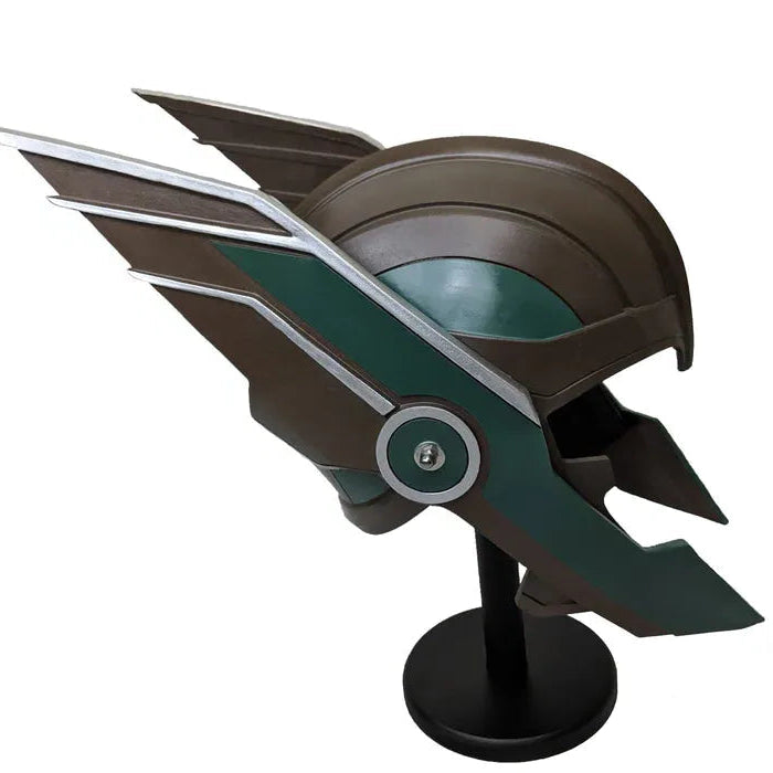 Thor's Ragnarok helmet premium resin replica full view with winged structure