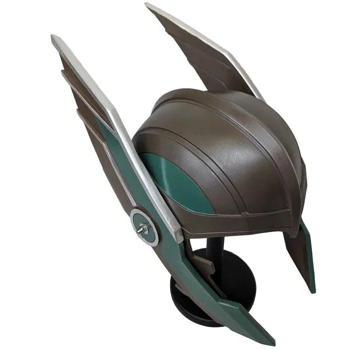 Thor's Ragnarok helmet premium resin replica full view with winged structure