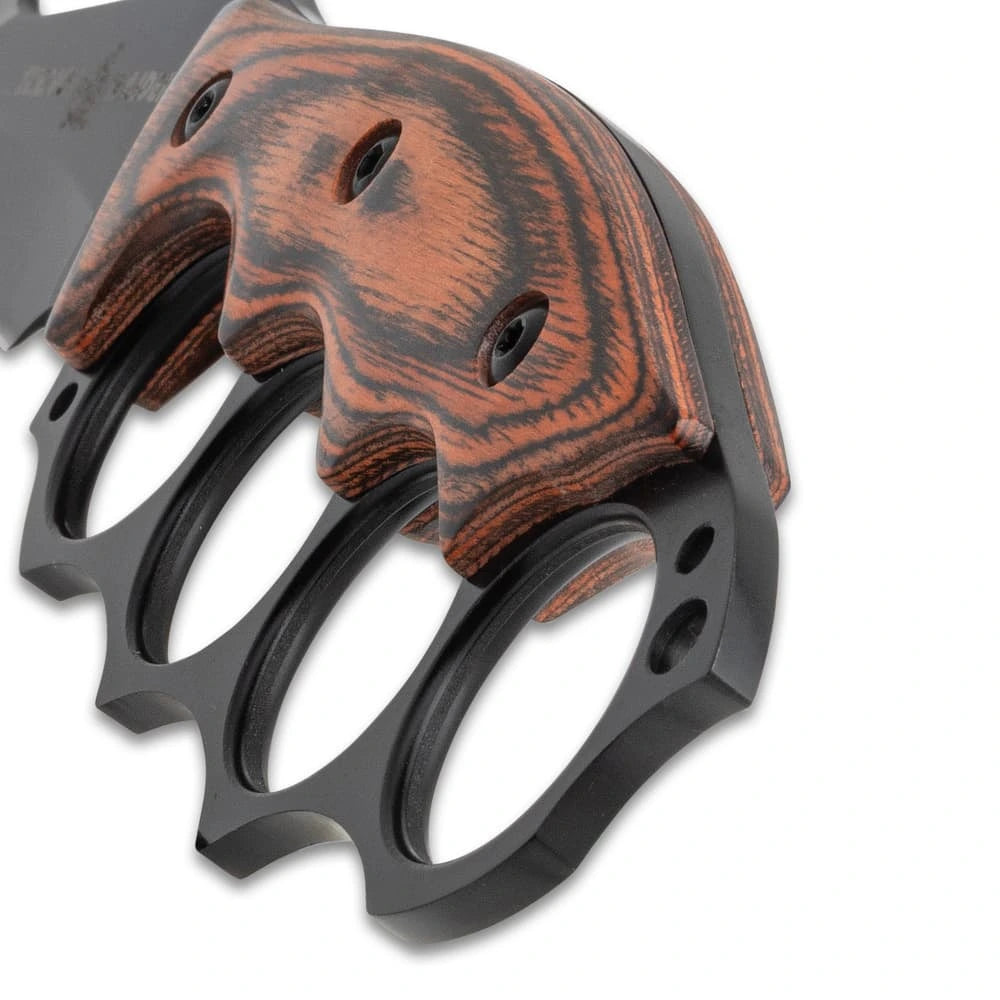 Trench Raider Karambit knuckle duster full view